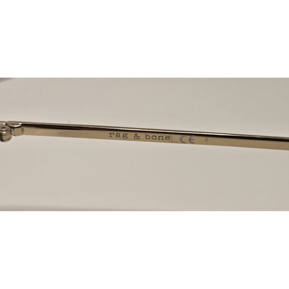 Rag and bone aviator sunglasses, Gold Trim Men Or Women's with case - Picture 10 of 11